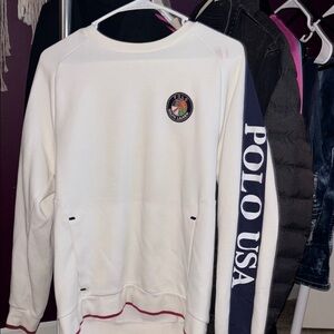White and Black Men's Sweater